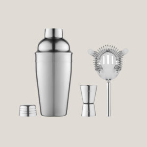 Cocktail shaker kit The ultimate cocktail shaker tool set! To make the perfect cocktails you need this shaker tool set.