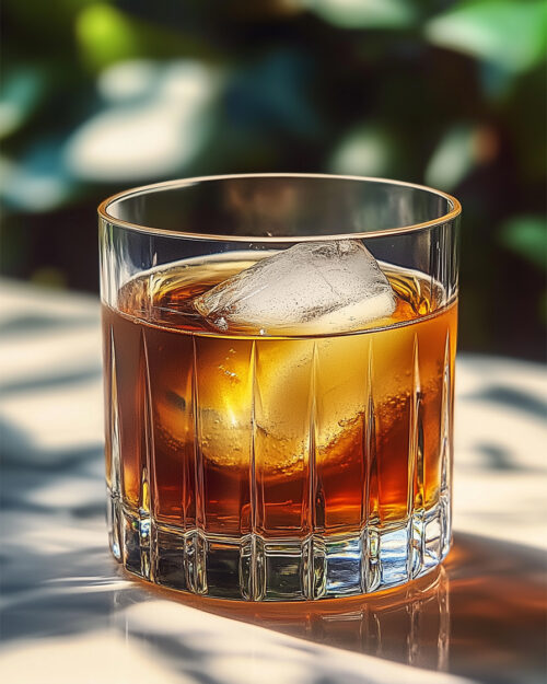 This modern moonshine cocktail with Jaramagos Vermut is perfect to drink with friends and family during autumn