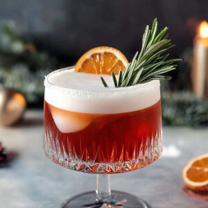 The Christmas holiday cocktail: Christmas Negroni! Enjoy this cocktail during holiday with friends and family.