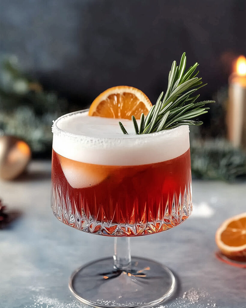 The Christmas holiday cocktail: Christmas Negroni! Enjoy this cocktail during holiday with friends and family.